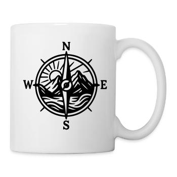 Natur - Tasse - Weiß - Rechts