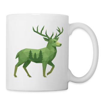 Geometric Deer - Mug - white - Right