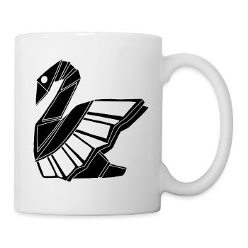 black swan - Mug - white - Right