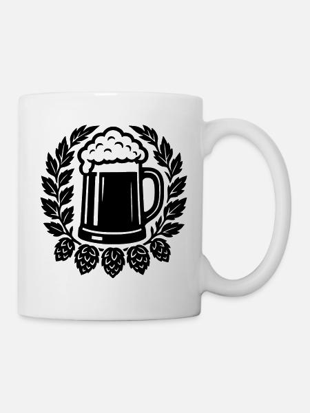 Bahre - Tasse - Weiß
