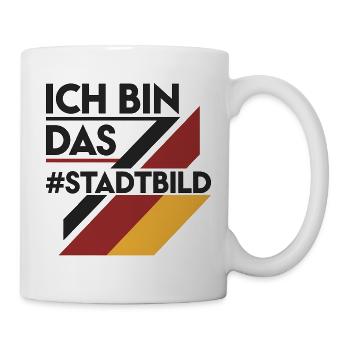 Ich Bin Das Stadtbild Politisches Statement - Tasse - Weiß - Rechts