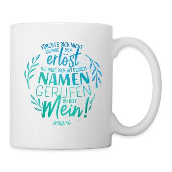 Called By Your Name - Bible Verse Lettering - Mug - white - Right