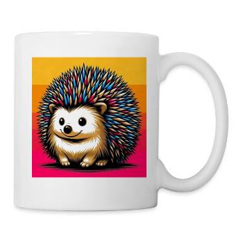 hedgehog - Mug - white - Right