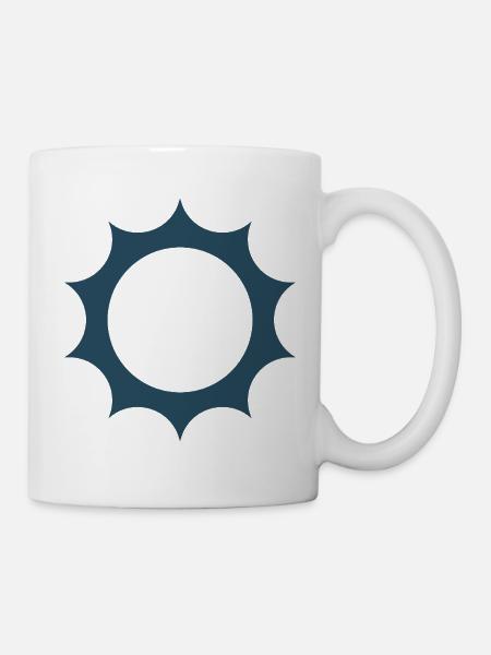 « L’énergie solaire – un avenir propre » - Mug blanc - blanc