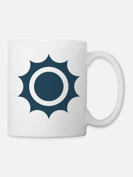 « L’énergie solaire – un avenir propre » - Mug blanc - blanc
