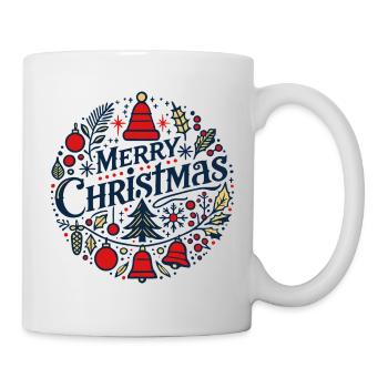 Frohe Weihnachten 3 - Tasse - Weiß - Rechts
