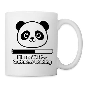 Panda Loading Screen Soft Toy - Mug - white - Right