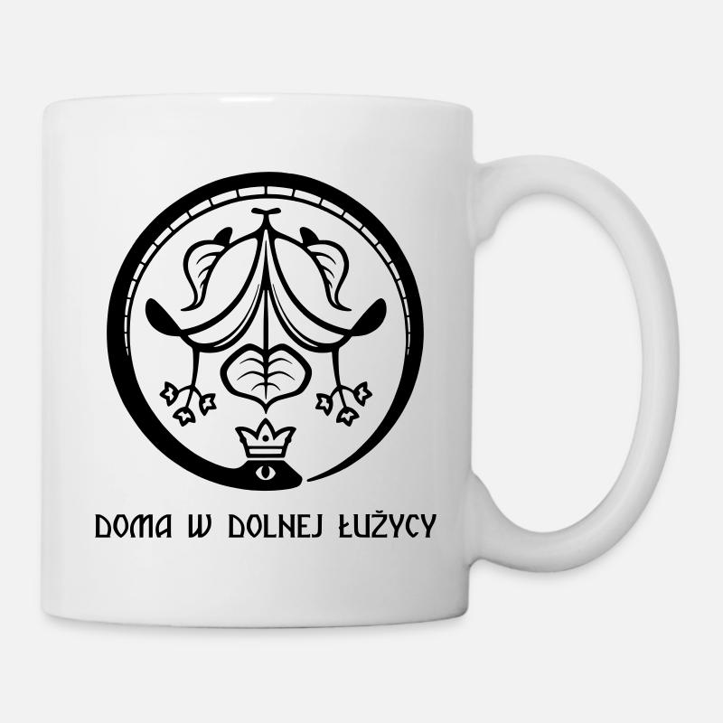 Ouroboros du Spreewald noir - Mug blanc - blanc