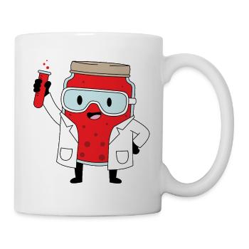 Lab Hero Jam Bottle Cartoon - Mug - white - Right