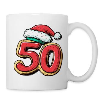 50 Number Cookie Christmas - Mug - white - Right