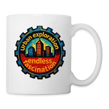 Urbex - Exploration Urbaine - Mug blanc - blanc - Droite