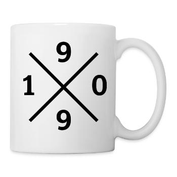 1909 – Ruhrpott Liebe Fussball Dortmund Shirt - Tasse - Weiß - Rechts