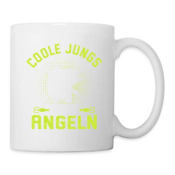 Cool Boys Go Pêche Enfants Garçon Angel - Mug blanc - blanc - Droite
