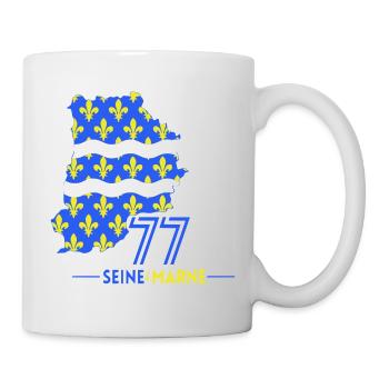 Seine et Marne 77 - Mug - white - Right