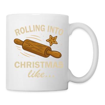 Christmas Christmas Bakery Rolling Dough and Biscuit - Mug - white - Right