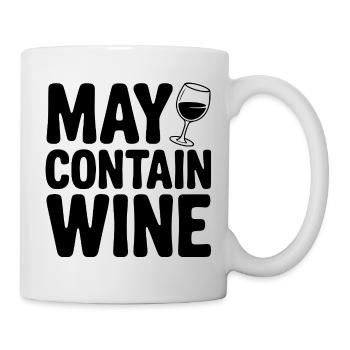 May Contain Wine - Mug - white - Right
