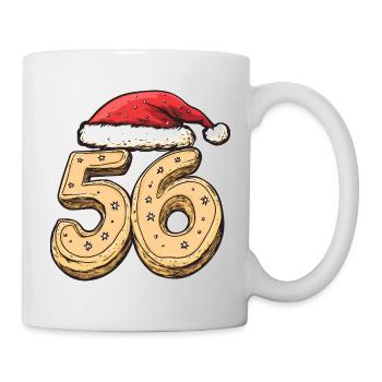 56 Number Cookie Christmas - Mug - white - Right