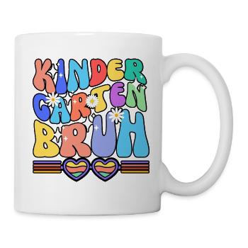 JARDIN D’ENFANTS BRUH - Mug blanc - blanc - Droite