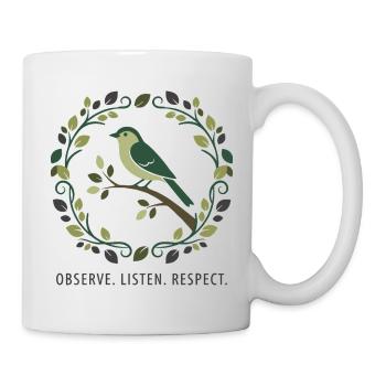 Observe. Wiles. Respect. - Mug - white - Right
