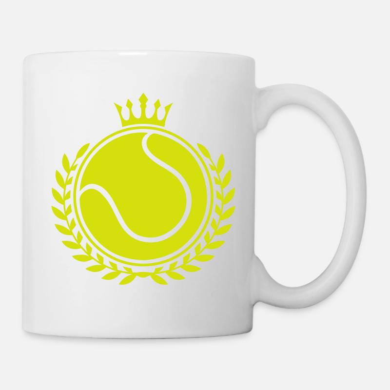 Tennis Symbol - Tasse - Weiß