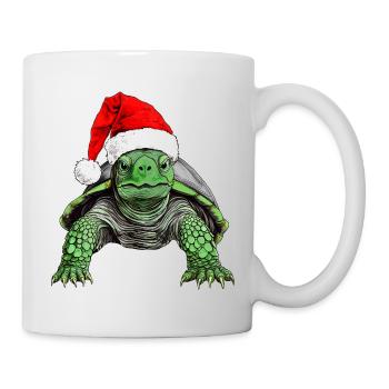 Turtles Christmas - Mug - white - Right