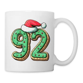 92 Number Cookie Christmas - Mug - white - Right