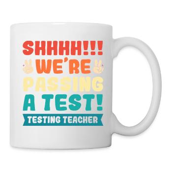 Teacher Exam - Mug - white - Right