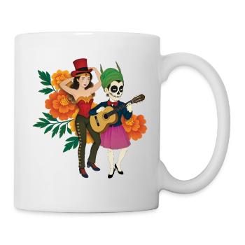 LOS WONDER MUERTOS - nice people - Mug - white - Right