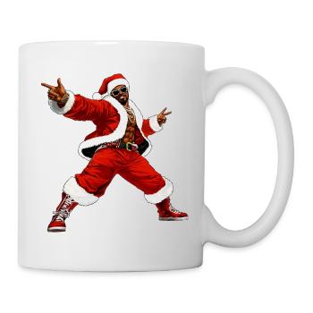 Rap Hip-Hop Père Noël - Mug blanc - blanc - Droite