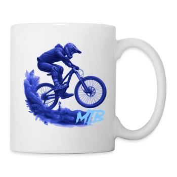 MTB Bike - Tasse - Weiß - Rechts