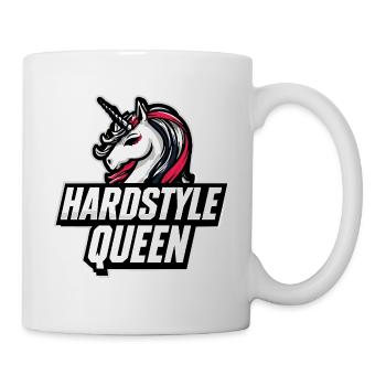 Design de la Reine Licorne Hardstyle - Mug blanc - blanc - Droite