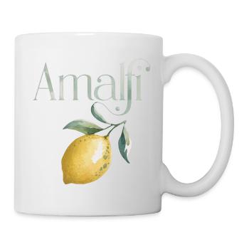 AMALFI – Lemon Chic - Mug - white - Right