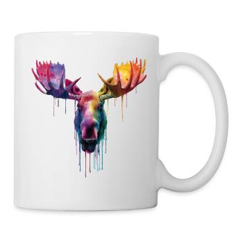 Moose Moose Head - Mug - white - Right