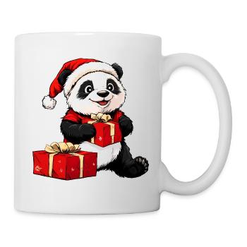 Panda Santa Claus - Mug blanc - blanc - Droite