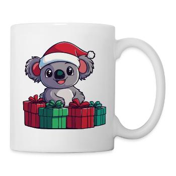Koala Weihnachten - Tasse - Weiß - Rechts