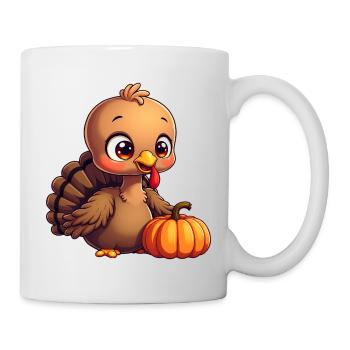 Thanksgiving Truthahn Baby - Tasse - Weiß - Rechts