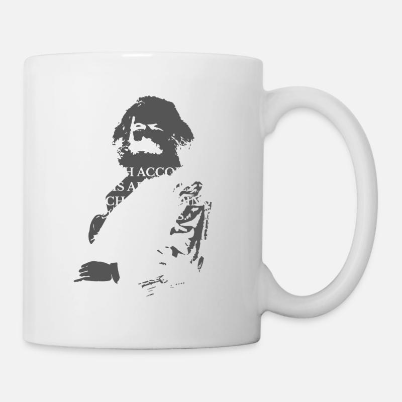 Zitat von Karl Marx - Tasse - Weiß
