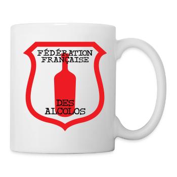 French Federation of Alcolos - Mug - white - Right