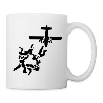 skydiving - Mug - white - Right