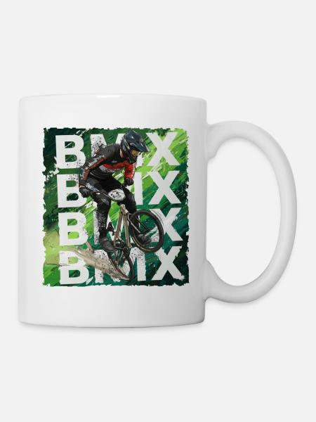 Vélo BMX - Mug blanc - blanc