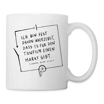 Thomas Edison Circuit - Mug - white - Right
