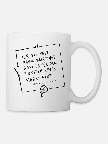 Thomas Edison Circuit - Mug - white