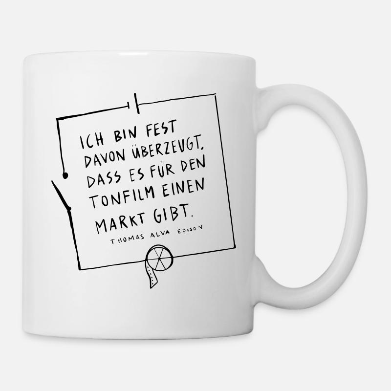 Thomas Edison Circuit - Mug - white
