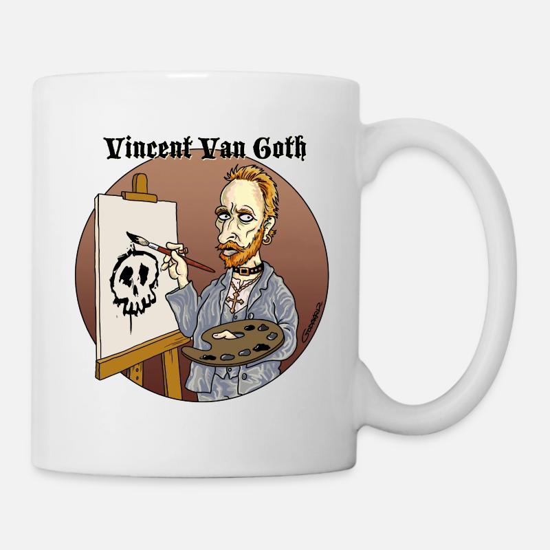 Vincent VanGoth - Tasse - Weiß
