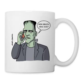 New brain, who dis? - Mug - white - Right