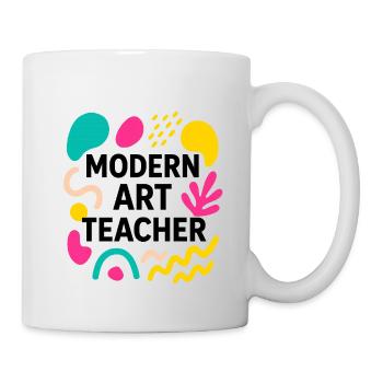 modern art - Mug - white - Right