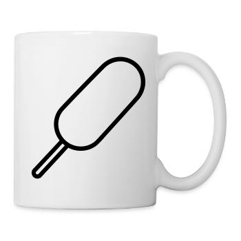 corn dog - Mug - white - Right