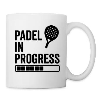 Padel in Progress - Mug - white - Right