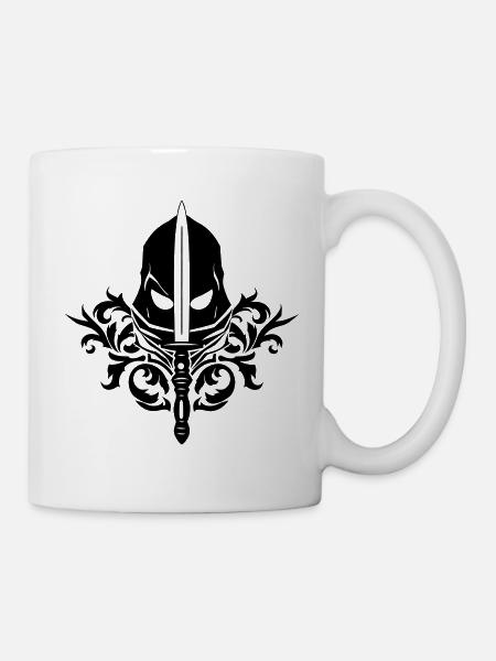 Thief's Symbol – Stealth Emblem - Mug - white