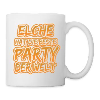 Elche Elche - Tasse - Weiß - Rechts